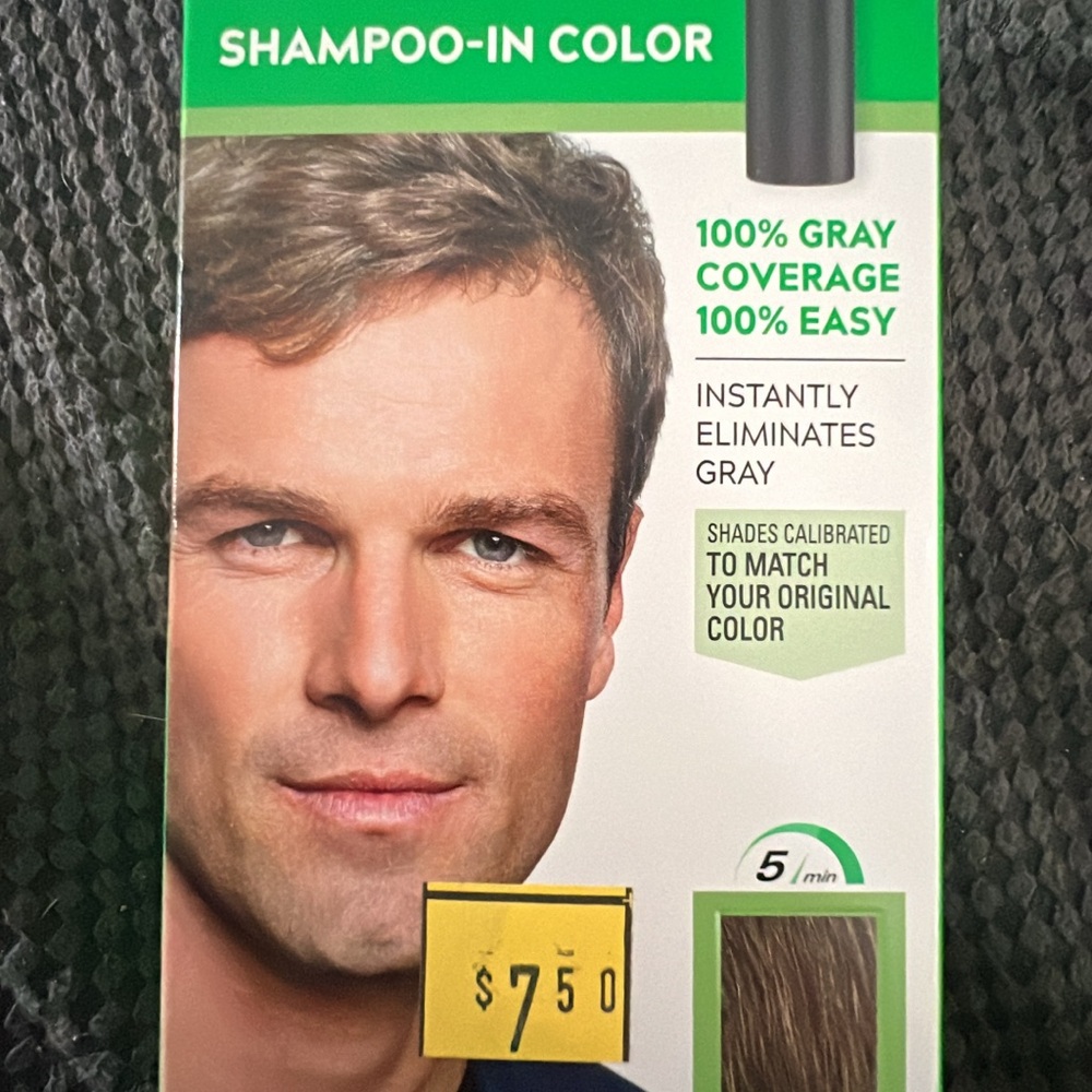 Shampoo-In Color for Men - Black